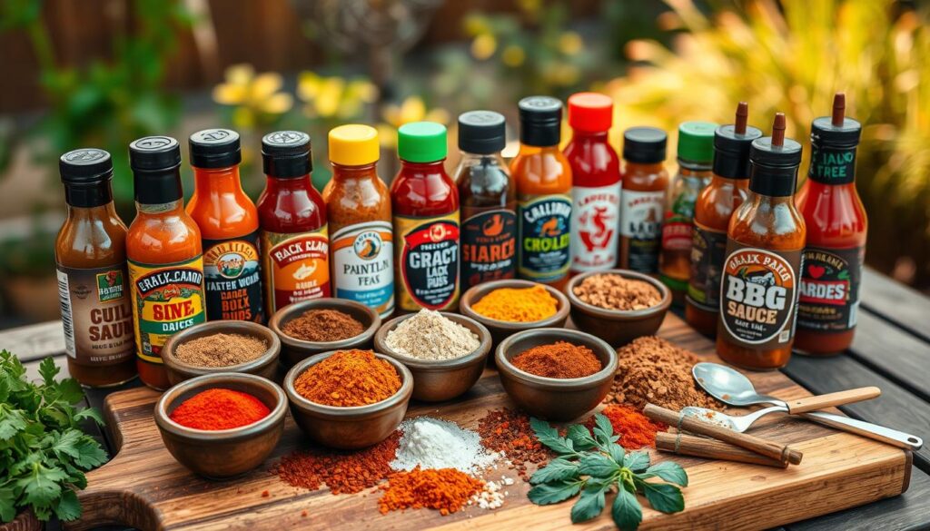 BBQ rubs and sauces