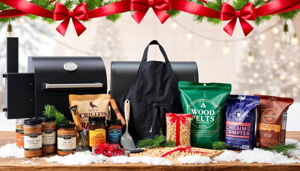 holiday-themed gifts for pellet grill users