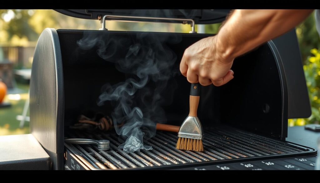 pellet grill maintenance